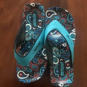 𝅺NWOT Aerosoft flip flops Euro size 38… American 7.5